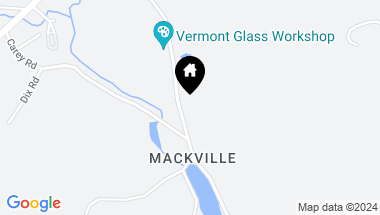 Map of 629 Mackville Road, Hardwick VT, 05843