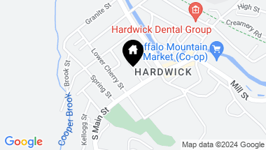 Map of 184 Terrace Hill Road, Hardwick VT, 05843