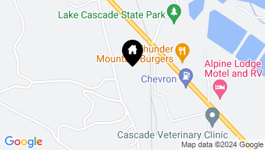 Map of Lot 9 Blk 2 Raven Loop, Cascade ID, 83611