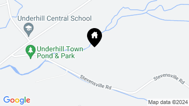 Map of 27 Stevensville Road, Underhill VT, 05489