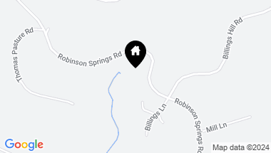 Map of 1043 Robinson Springs Road, Stowe VT, 05672