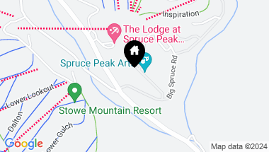 Map of 7412 Mountain Road Unit: 1435-37, Stowe VT, 05672