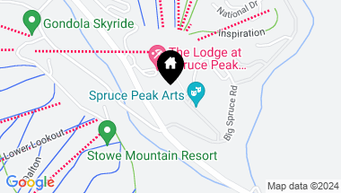 Map of 7412 Mountain Road Unit: 1505-07, Stowe VT, 05672