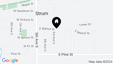 Map of 306 E Walnut Street, Strum WI, 54770