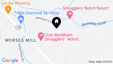 Map of 32 Slopeside at Smugglers Notch Resort, Cambridge VT, 05464
