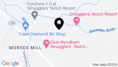Map of 27 Slopeside at Smugglers Notch Resort, Cambridge VT, 05464
