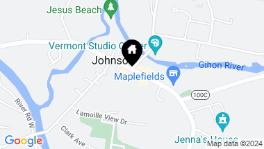 Map of 2 Lower E Main Street, Johnson VT, 05656