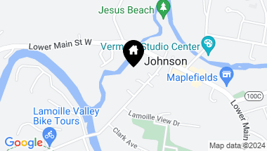 Map of 31 Library Street, Johnson VT, 05656