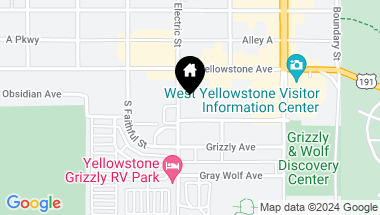 Map of 101 S Electric Street, West Yellowstone MT, 59758