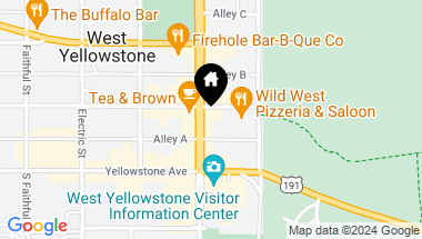 Map of 27, 29, 31, 33, 35, 37 Canyon St Street, West Yellowstone MT, 59758