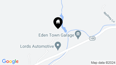 Map of 256 Old Schoolhouse Road, Eden VT, 05653