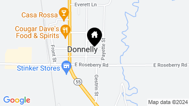 Map of 259 E Jordan St, Donnelly ID, 83615