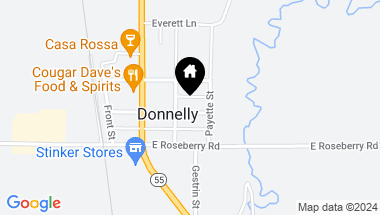 Map of 245 E Jordan, Donnelly ID, 83615