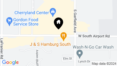 Map of 1114 W South Airport Road, Traverse City MI, 49686