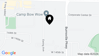 Map of 14331 Ewing Avenue S, Burnsville MN, 55306