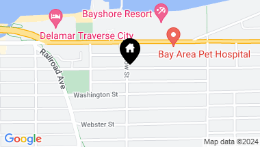 Map of 802 E State Street, Traverse City MI, 49686