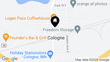 Map of 106 Paul Avenue S, Cologne MN, 55322
