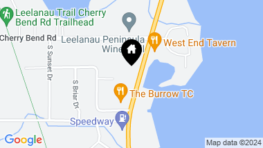 Map of 12848/12868 S West Bay Shore Unit: 17, Traverse City MI, 49684