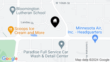 Map of 7321 Woodstock Curve, Bloomington MN, 55438