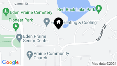 Map of 8905 Cove Pointe Road, Eden Prairie MN, 55347