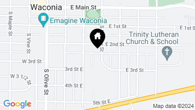 Map of 224 S Spruce Street, Waconia MN, 55387