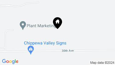 Map of 0 30th Avenue, Chippewa Falls WI, 54729