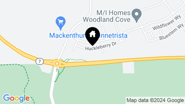 Map of 6993 Huckleberry Drive, Minnetrista MN, 55331