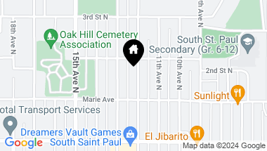 Map of 139 12th Avenue N, South Saint Paul MN, 55075