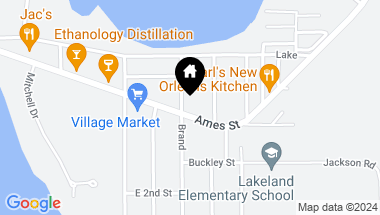 Map of 401 Ames Street, Elk Rapids MI, 49629