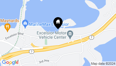 Map of 955 Excelsior Boulevard, Excelsior MN, 55331