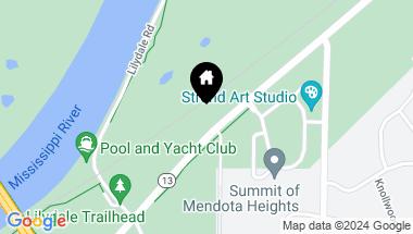 Map of 701 Sibley Memorial Unit: 10, Lilydale MN, 55118
