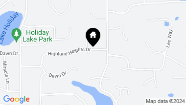 Map of 15405 Highland Heights Drive, Minnetonka MN, 55345