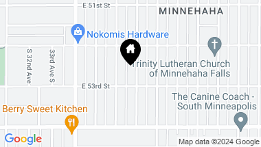 Map of 5240 37th Avenue S, Minneapolis MN, 55417