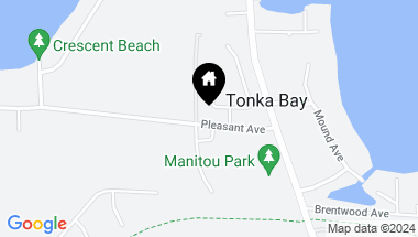 Map of 20 Pleasant Lane W, Tonka Bay MN, 55331