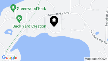 Map of 5140 Greenwood Circle, Greenwood MN, 55331