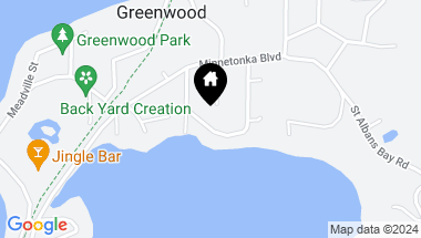 Map of 5160 Greenwood Circle, Greenwood MN, 55331