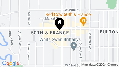 Map of 5000 France Avenue S Unit: 24, Edina MN, 55410