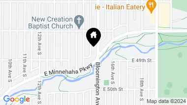 Map of 4844 Bloomington Avenue, Minneapolis MN, 55417