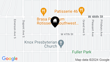 Map of 4648 Lyndale Avenue S, Minneapolis MN, 55419