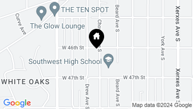 Map of 4608 Chowen Avenue S, Minneapolis MN, 55410