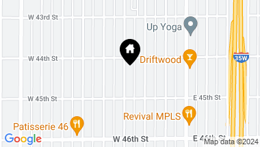 Map of 4419 Pillsbury Avenue S, Minneapolis MN, 55419