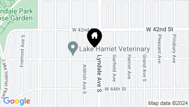Map of 4244 Lyndale Avenue S, Minneapolis MN, 55409