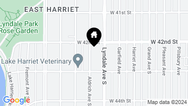 Map of 4217 Aldrich Avenue S, Minneapolis MN, 55409