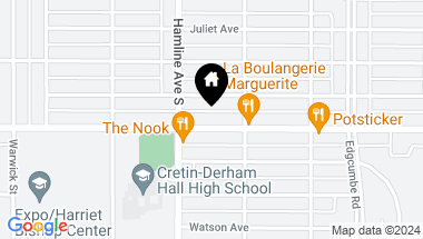 Map of 1311 Randolph Avenue, Saint Paul MN, 55105