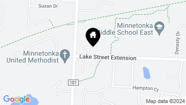 Map of 4191 Trail Ridge Lane, Minnetonka MN, 55345