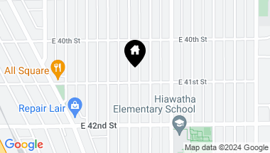 Map of 4051 40th Avenue S, Minneapolis MN, 55406