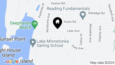 Map of 19155 Lake Ave, Deephaven MN, 55391