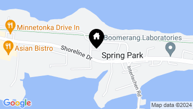Map of 4388 Shoreline Drive, Spring Park MN, 55384