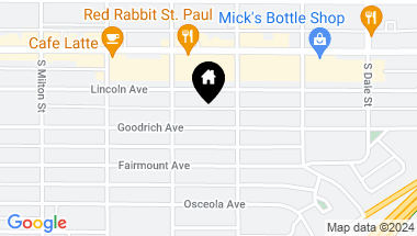 Map of 767 Goodrich Avenue, Saint Paul MN, 55105