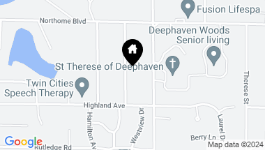 Map of 3525 Montgomerie Avenue, Deephaven MN, 55391